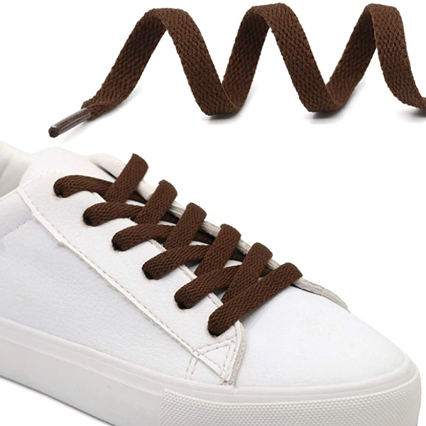 GRAH SANGRAH® (2 Pair) Shoelaces for Hiking Shoes, Outdoor Walking Sneakers, Outdoor Hiking, Climbing, Basketball, Work Boot, Running , Sport Shoes  - 120 CM, Brown